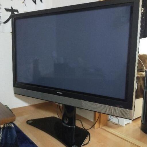 HITACHI Wooo 50インチ録画テレビ壊れてません‼️お値下げ‼️