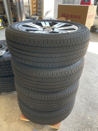 新型外し新型デリカD:5純正タイヤホイール