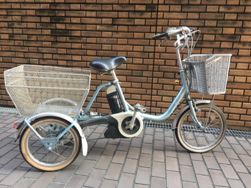 交渉中　電動三輪車　電動自転車　アシスト　3輪　ブリヂストン　assista ワゴン