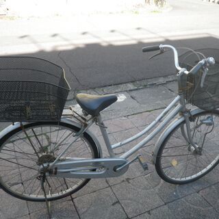 ■キズ、汚れ、錆、使用感有。■自転車  26インチ シティサイク...