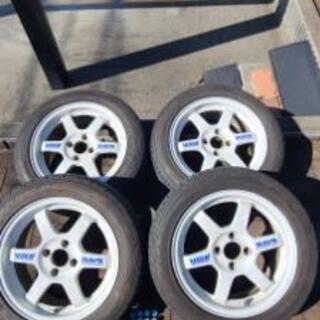VOLK RAYSホイールとFALKENタイヤのセットです