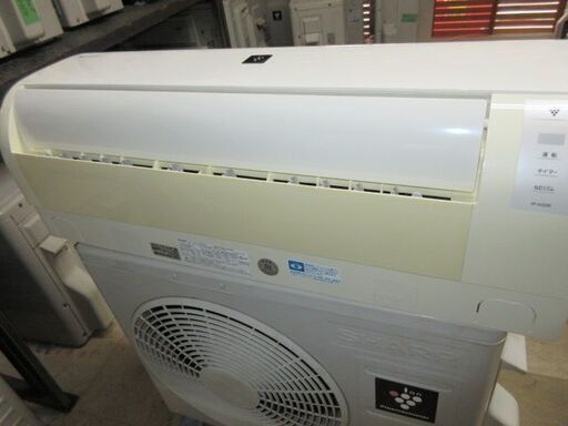 K02149　シャープ　中古エアコン　主に6畳用　冷2.2kw／暖2.2kw