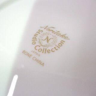 ノリタケ ケーキプレート 2枚セット Studio Collection BONE CHINA 金刻印 スタジオコレクション ボーンチャイナ 平皿  札幌新東区 新道東店の画像
