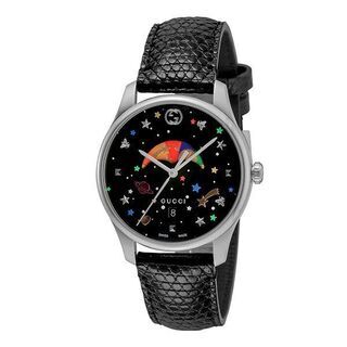 グッチ GUCCI 腕時計 メンズ レディース YA1264045 クォーツ ブラックの画像