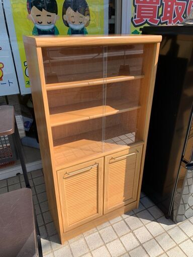 ✨食器棚✨　ミニサイズ　ガラス扉　格安