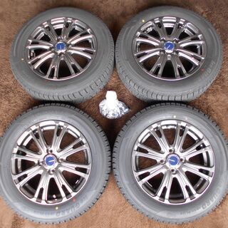 【御成約済み】超美品🌟ほぼ新品🌟ABATIS 15inアルミ&スタッドレスタイヤ4本セット❗️175/65R15