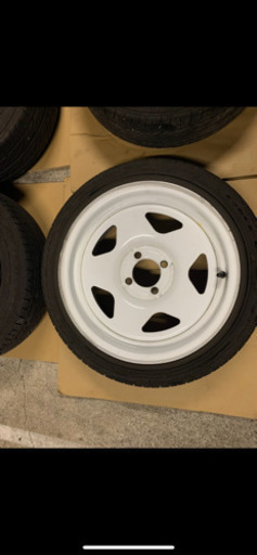 引き取り歓迎！ESB CLS TC01 15インチ タイヤ付 4本セット 7j PCD100