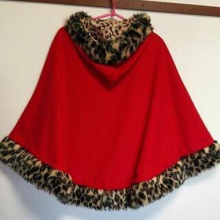 超美品 アニマル柄 ポンチョの画像