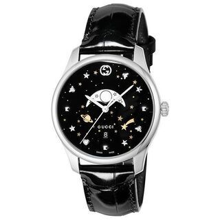 グッチ GUCCI 腕時計 メンズ YA126327 クォーツ ブラックの画像