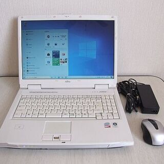 高速SSD120GB搭載 Fujitsu FMV-BIBLO NF/A70 ノートパソコン （a134）