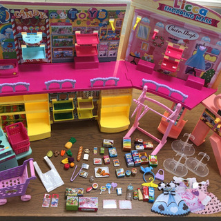 リカちゃん　セルフレジでピッ！おおきなショッピングモールの画像