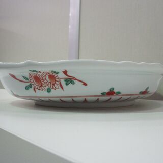 たち吉 赤絵花鳥 大皿 31.7cm 橘吉 和食器 和皿 ワンプレート 札幌市東区 新道東店の画像
