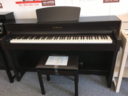 i205 YAMAHA CLP-635R 2017年製　電子ピアノ　ヤマハ