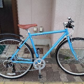 美品☆[WEEKEND BIKES]700cクロスバイク アルミ...