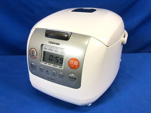 【動作保証あり】TOSHIBA 2015年 RC-10MFD 5.5合炊き 炊飯器【管理KRK360】