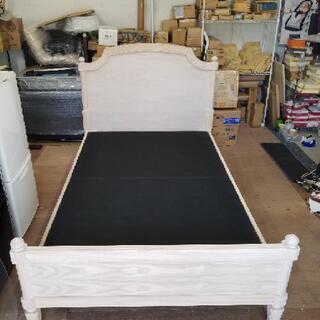 【美品】Francefrance(フランフラン)セミダブルベッド...
