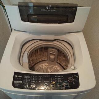 【２月２５日以降】引き取り希望  ハイアール洗濯機の画像