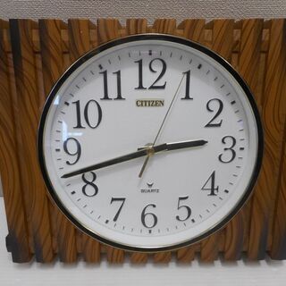 CITIZEN QUARTZ 掛け時計 柱時計 掛時計