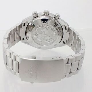 保障２年　オメガ OMEGA スピードマスター 自動巻 メンズ クロノ 腕時計 ホワイトの画像