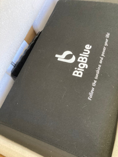 【太陽光パネル】BigBlue ソーラーパネル100W【1日使用】