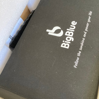【太陽光パネル】BigBlue ソーラーパネル100W【1日使用】