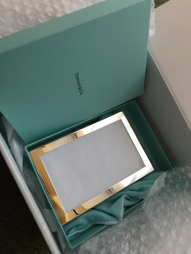【未使用】ティファニー TIFFANY \u0026 CO. フォトフレーム 写真立て