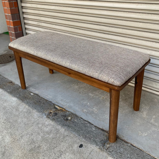 #5123 家具の大丸 木製ベンチ