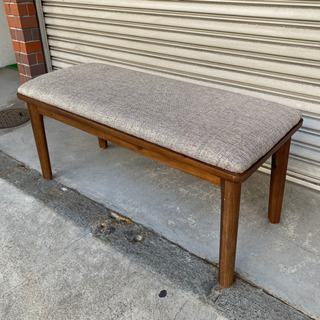 #5123 家具の大丸 木製ベンチの画像