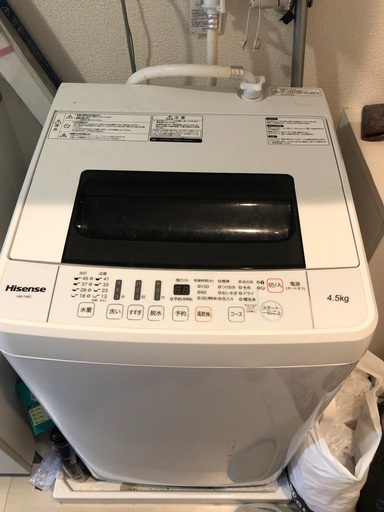 HISEN 洗濯機　ハイセン