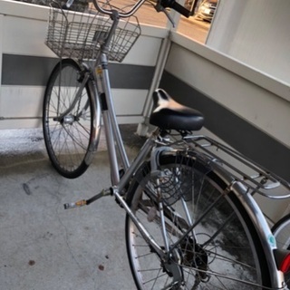 自転車　26インチ？　ママチャリ　日本製