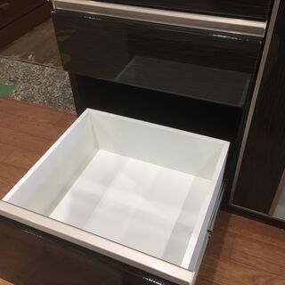 ニトリ（NITORI）キッチンカウンターポスティア90BKの画像