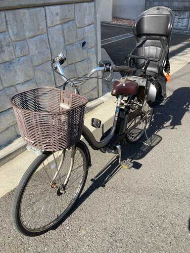 取引中【容量8.9Ah 】ヤマハPAS 子供乗せ電動自転車（PAS Natura L）