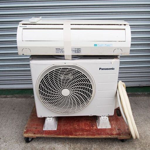 【業者向け】　Panasonic ルームエアコン CS-254CFR 8畳 ポンプダウン実施済み 現状品 (BA14)