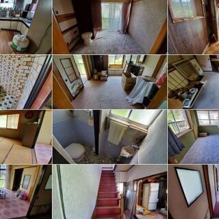 ★海まで1分★家賃無料化★30000円★ガレージハウス★DIY自由 ペット可 証人不要 仲介手数料無料 鶴岡市 敷金礼金ゼロ倉庫 戸建て - 賃貸（マンション/一戸建て）