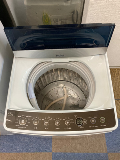 【東京限定送料無料】 美品！ハイアール Haier 5.5kg 2019年製