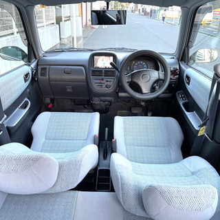 程実走行48920㌔　プレオＦ　ナビ／ＴＶ　キーレス　車検４年２月の画像