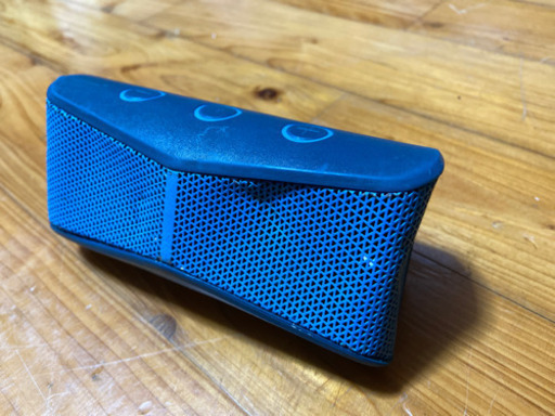 防水　Bluetooth スピーカー　青