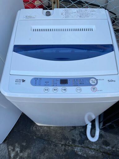 都内近郊無料で配送、設置いたします　2018年製　洗濯機　YAMADA　YWM-T50G1　5キロ　YA02