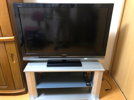 SONY KDL−40V1 + テレビ台 中古品現状渡し