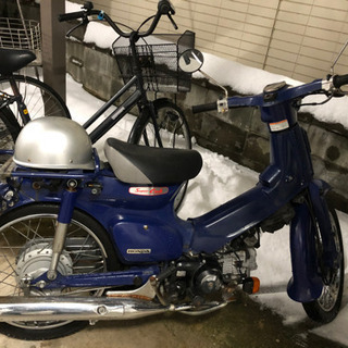 【3月10日更新】スーパーカブ50 セルなしモデル　整備車両
