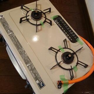 【お取引中】リンナイ グリル付ガステーブル 美品 Siセンサー付  ガスコンロの画像