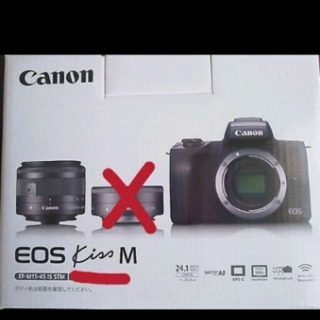 canon eos kiss m 本体ほぼ未使用 美品  使いや...