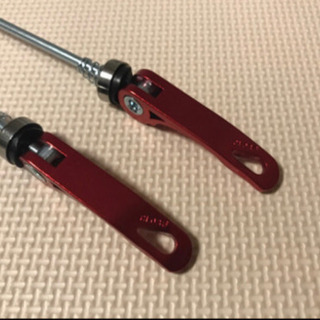 新品　赤色　軽量クイックリリース　クイックレリーズ の画像