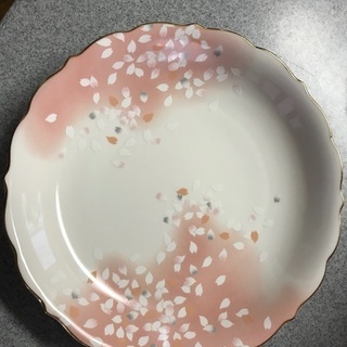 桜　大皿　宇野千代