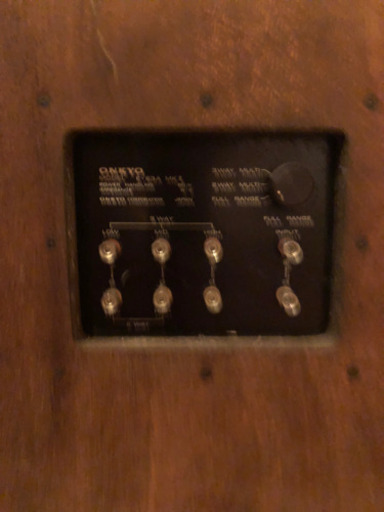 onkyo スピーカー　美品