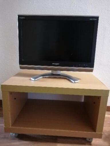【商談中】AQUOS 20型TV\u0026テレビ台のセット☆