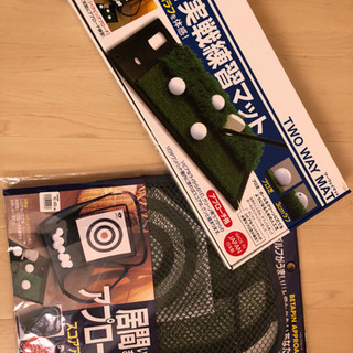 新品ゴルフ練習実践マット