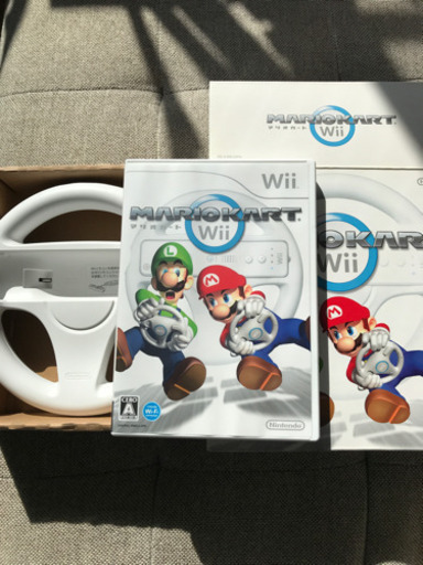マリオカートWii ハンドル付き