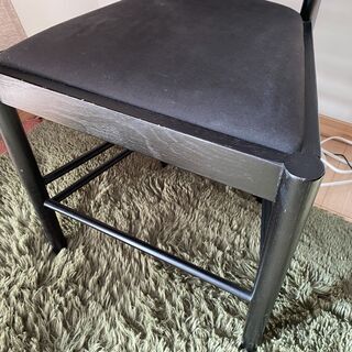 デザイナーズ チェア(マッキントッシュ）黒 カッシーナの画像