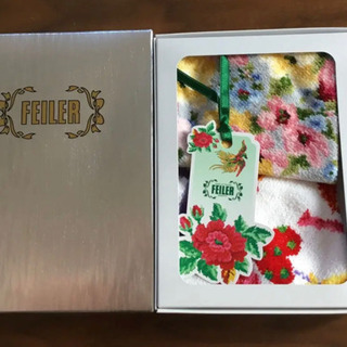 フェイラー　タオルハンカチ　2枚セット　新品未使用